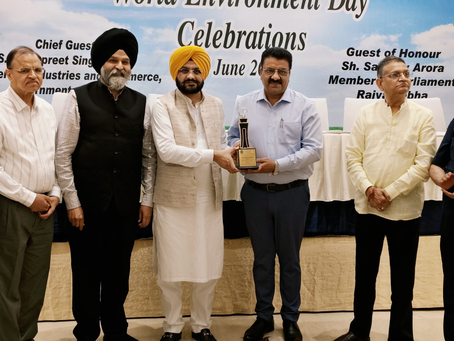 विश्व पर्यावरण दिवस पर संजय गोयल को सम्मानित किया गया