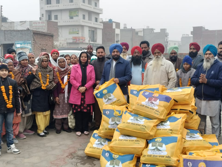 ਵਿਧਾਇਕ ਗਰੇਵਾਲ ਵਲੋਂ ਹਲਕਾ ਪੂਰਬੀ ਤੋਂ ਯਾਤਰਾ ਲਈ ਬੱਸ ਰਵਾਨਾ