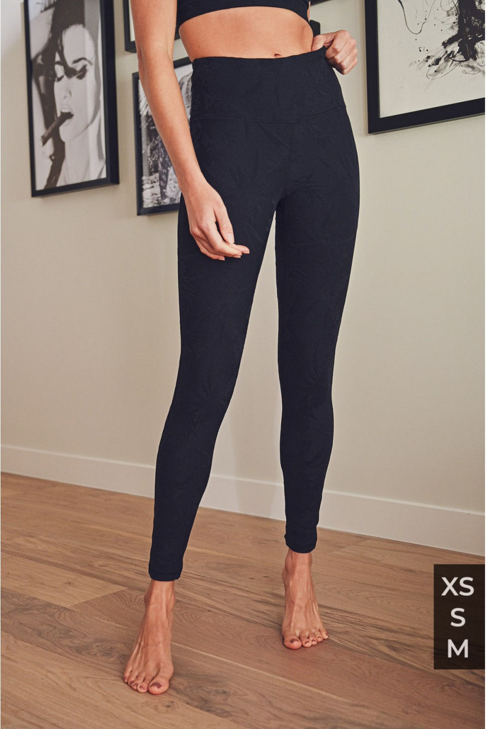 High waist Floral TACTEL® Leggings