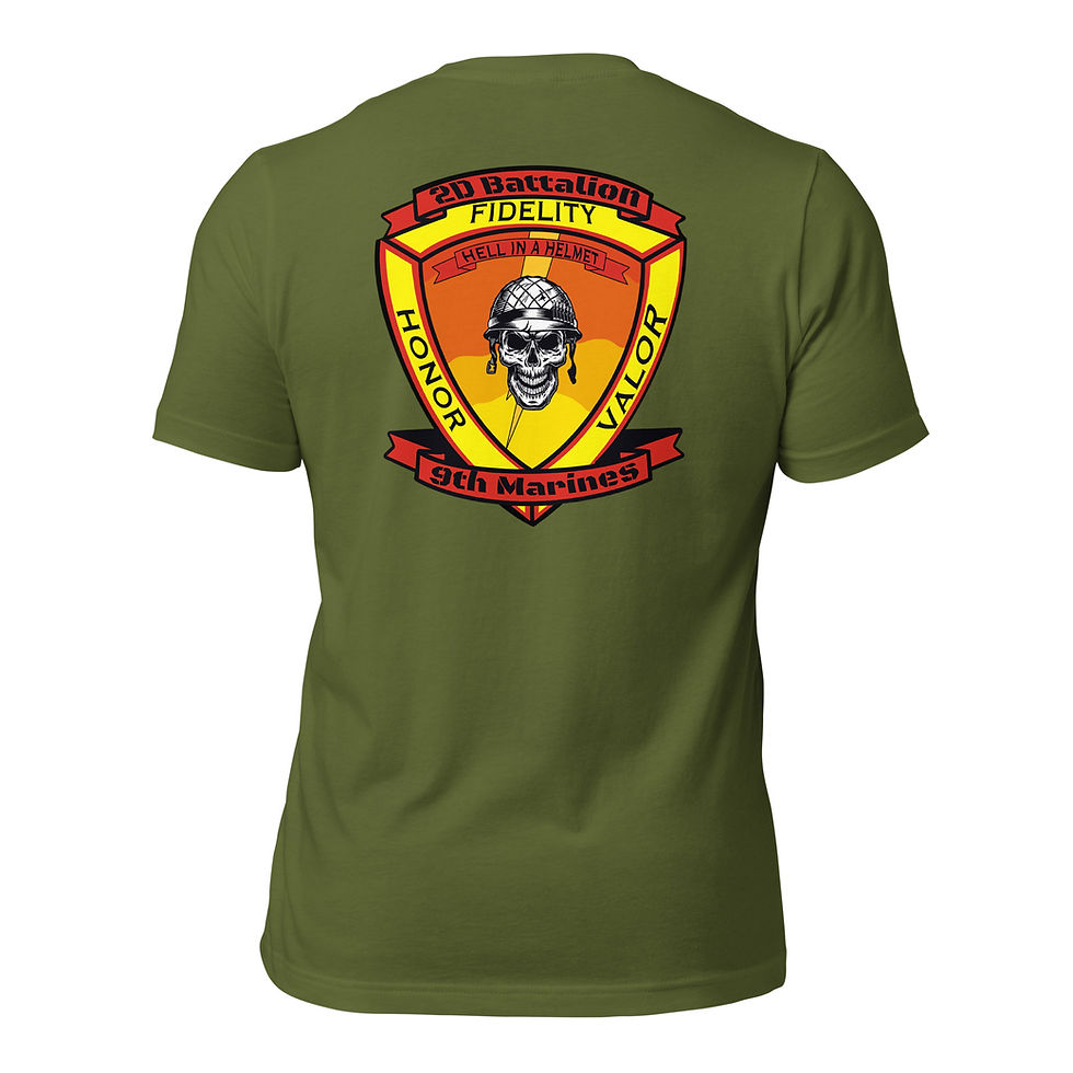 Thumbnail: 2nd Battalion 9th Marines Unisex t-shirt