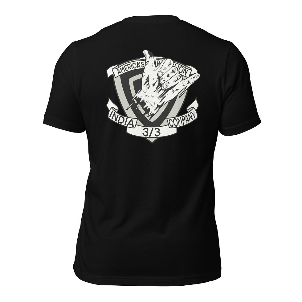 3rd Battalion 3rd Marines India Unisex t-shirt