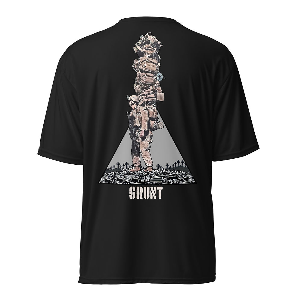 Thumbnail: Grunt Unisex performance crew neck t-shirt