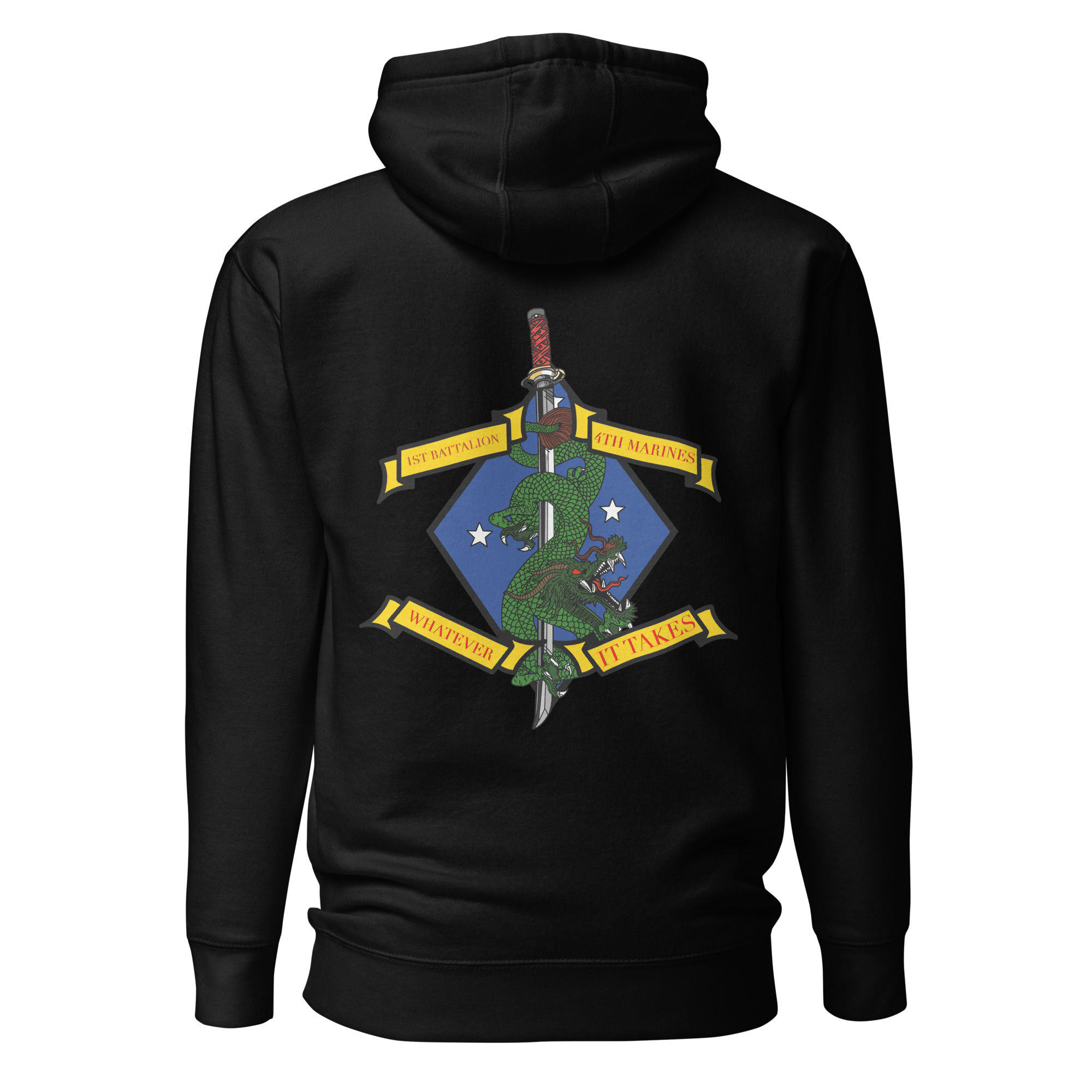1st Battalion 4th Marines Unisex Hoodie