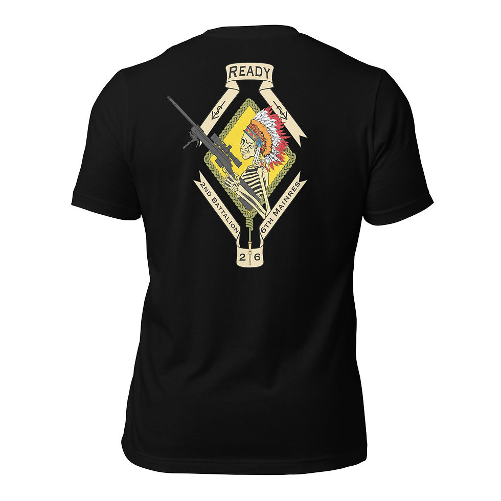2nd Battalion 6th Marines Sniper Up Unisex t-shirt