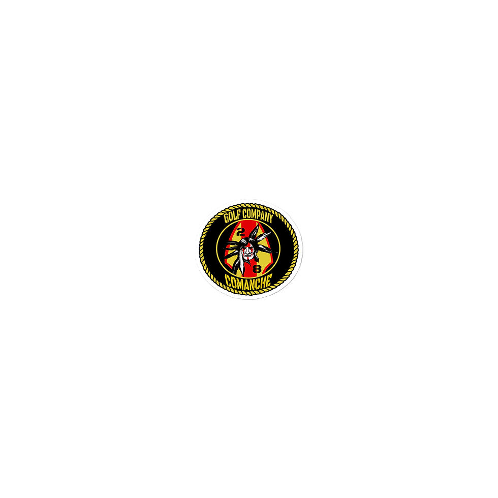 Thumbnail: 2nd Battalion 8th Marines Golf Bubble-free stickers