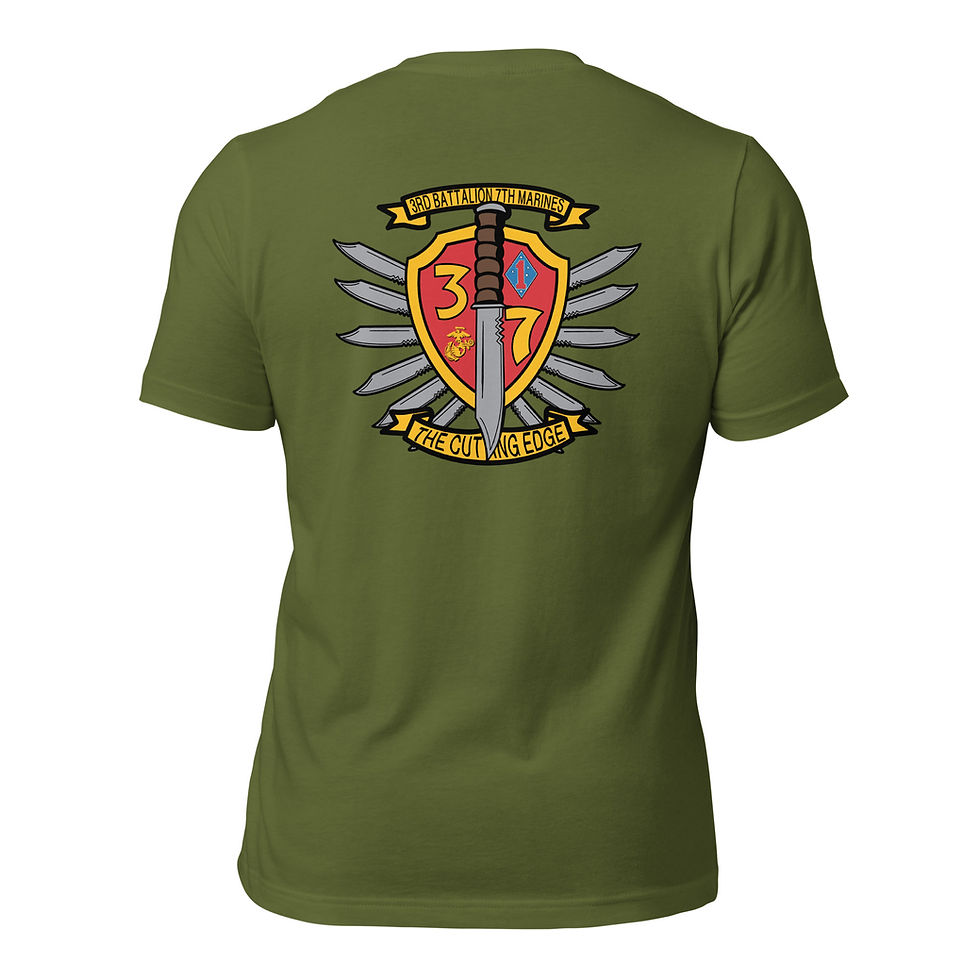 Thumbnail: 3rd Battalion 7th Marines Unisex t-shirt