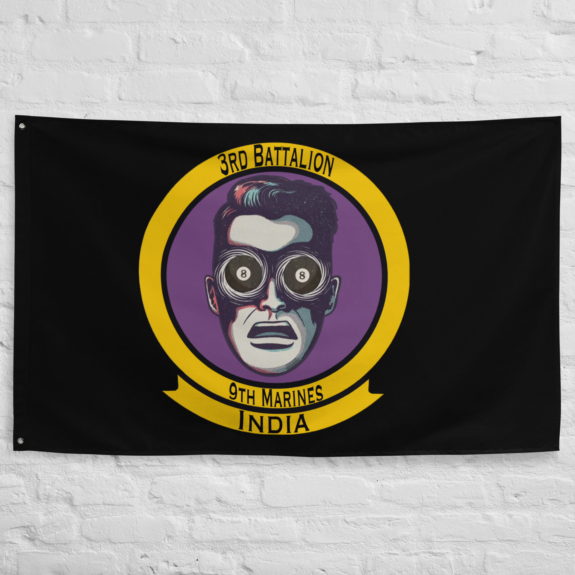 3rd Battalion 9th Marines India Flag