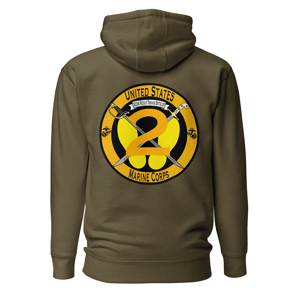 Thumbnail: USMC MCRD 2nd Battalion Unisex Hoodie