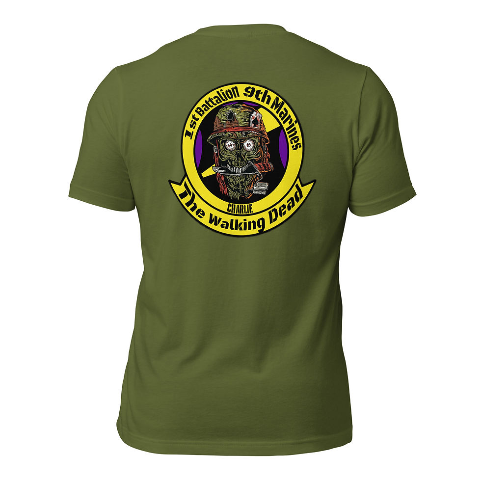 Thumbnail: 1st Battalion 9th Marines Charlie Unisex t-shirt