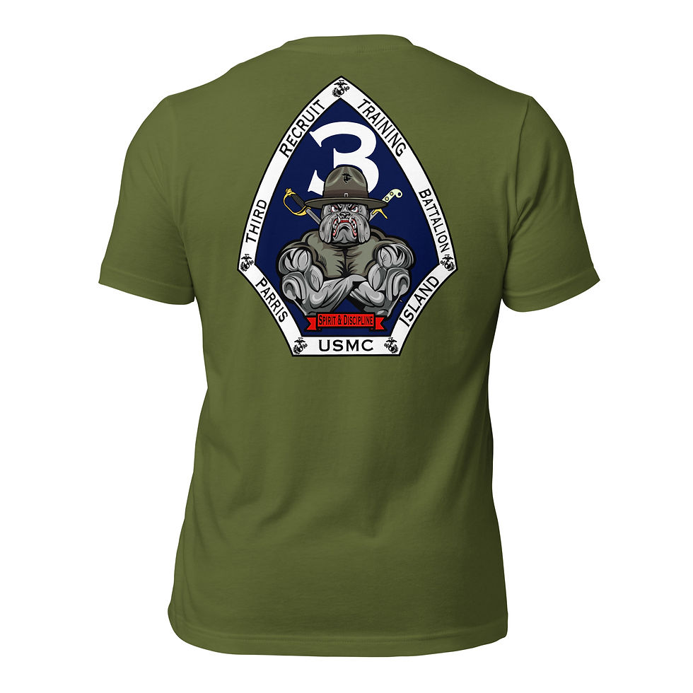 Thumbnail: USMC MCRD 3rd Battalion Unisex t-shirt