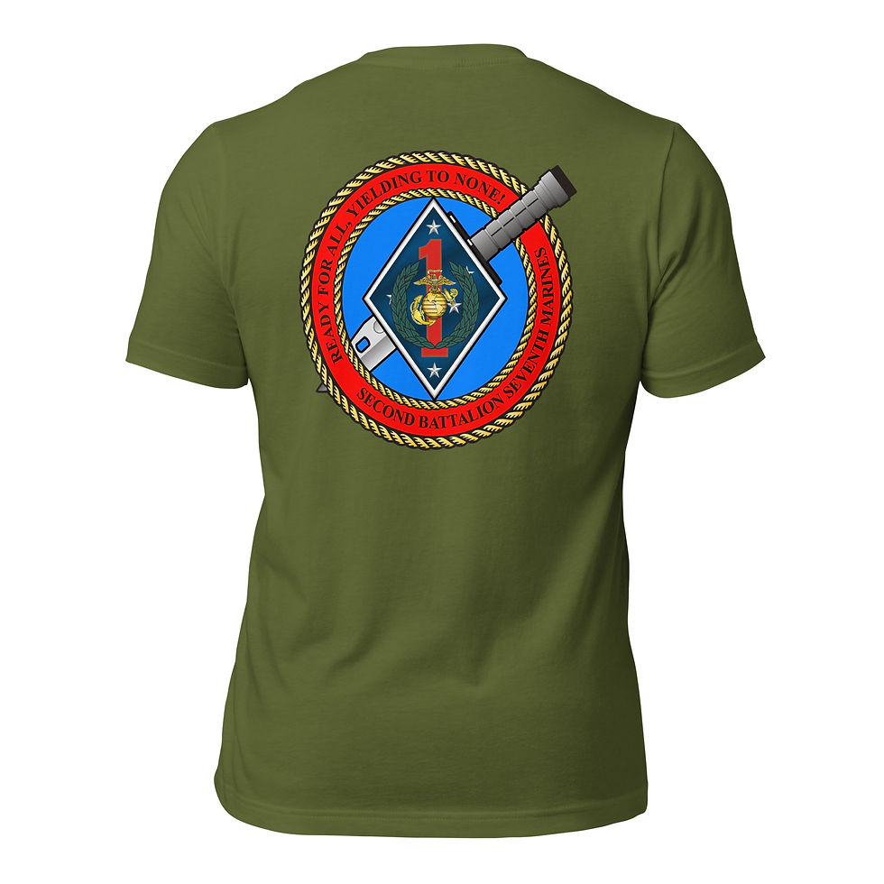 Thumbnail: 2nd Battalion 7th Marines Unisex t-shirt