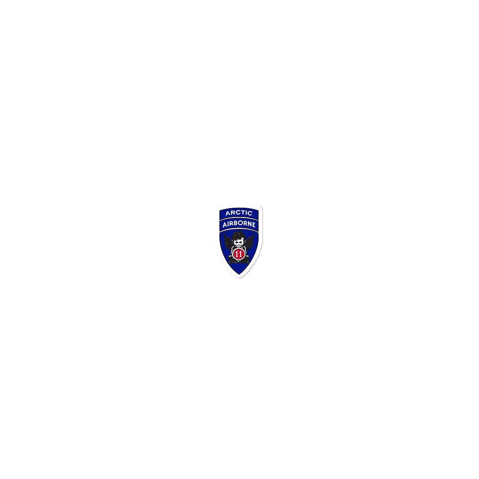 Thumbnail: 11th Airborne Division Bubble-free stickers