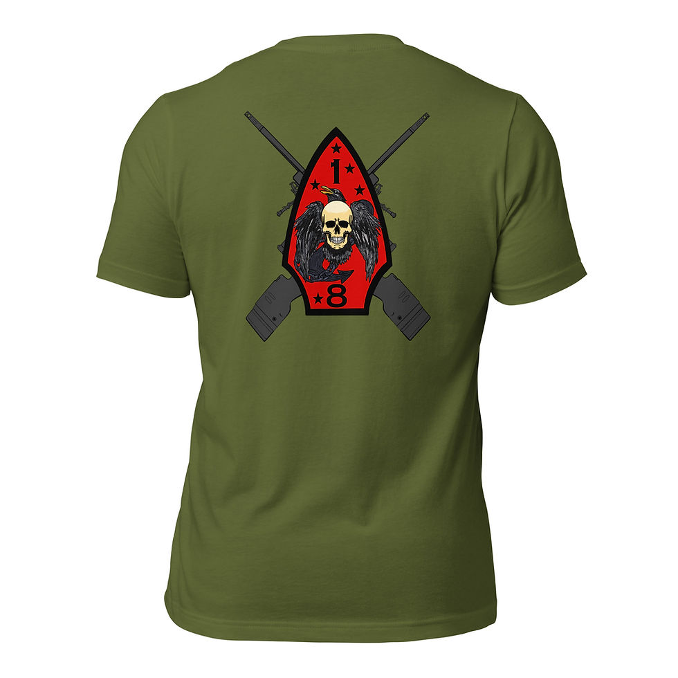Thumbnail: 1st Battalion 8th Marines Scout Sniper Unisex t-shirt