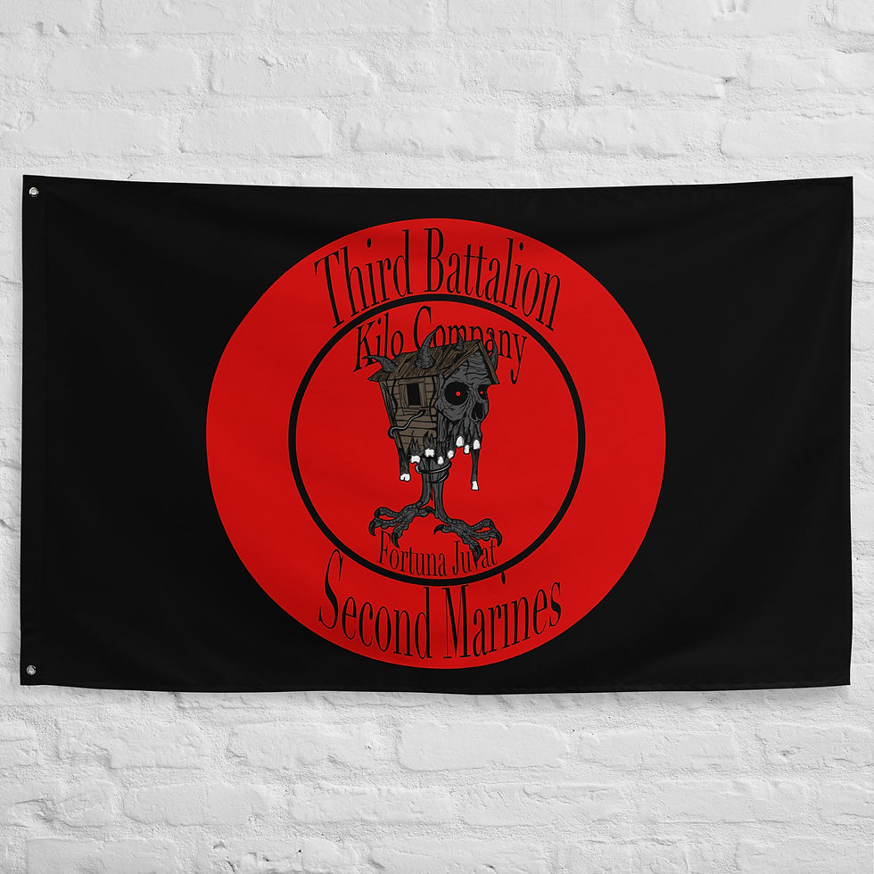 3rd Battalion 2nd Marine Kilo Flag