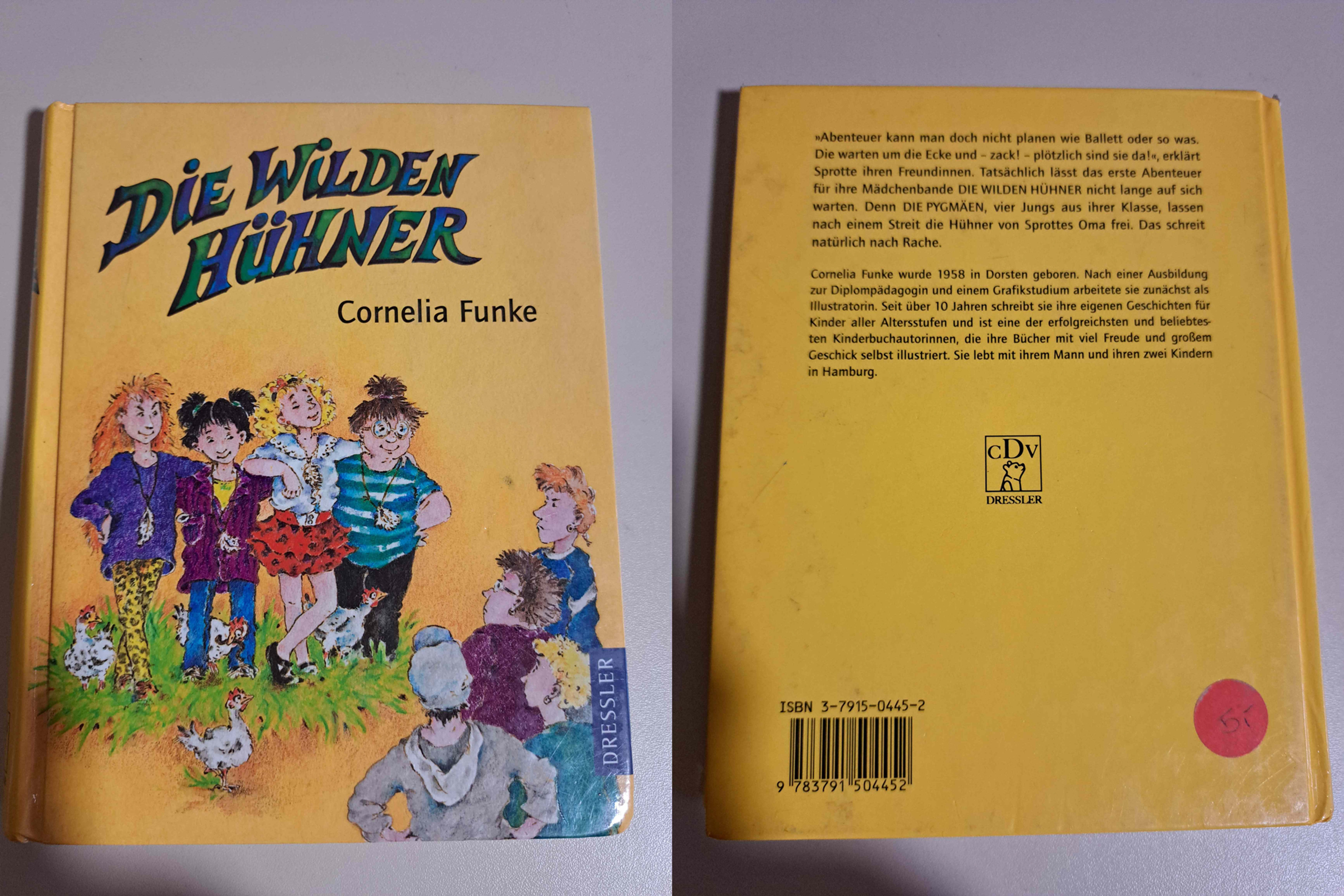 Buch: Cornelia Funke , Die Wilden Hühner