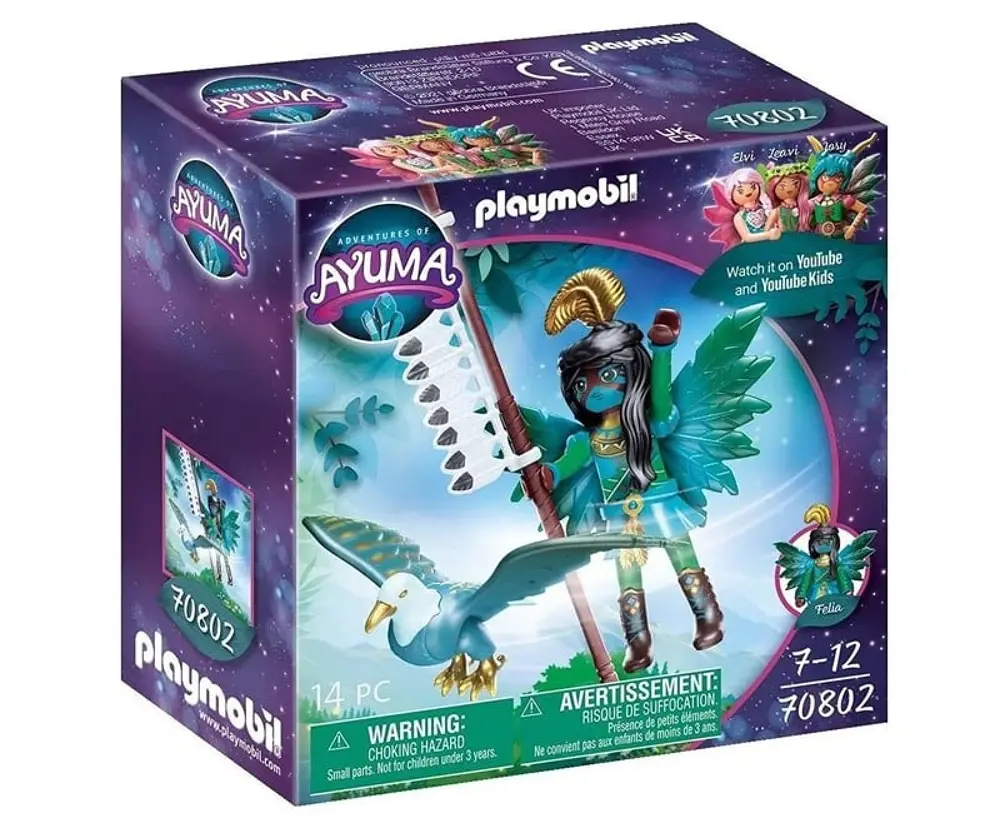 PLAYMOBIL Adventures of Ayuma - 70802 Knight Fairy mit Seelentier