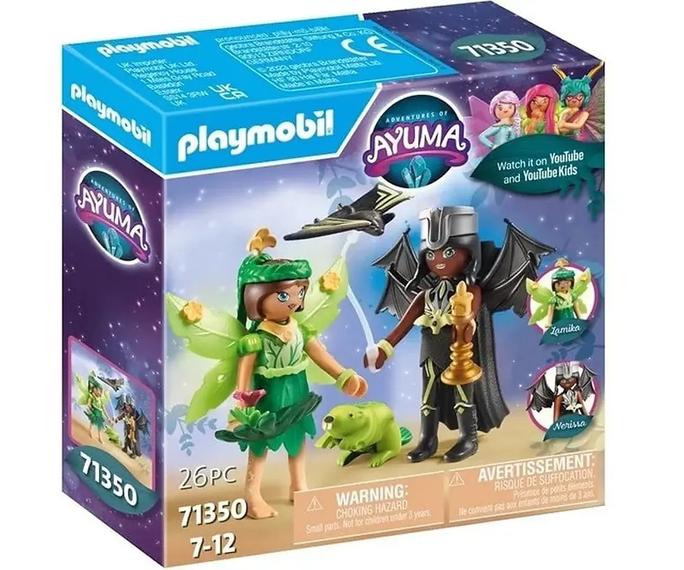 PLAYMOBIL Adventures of Ayuma - 71350 Feen-Freundinnen mit ihren Seelentieren