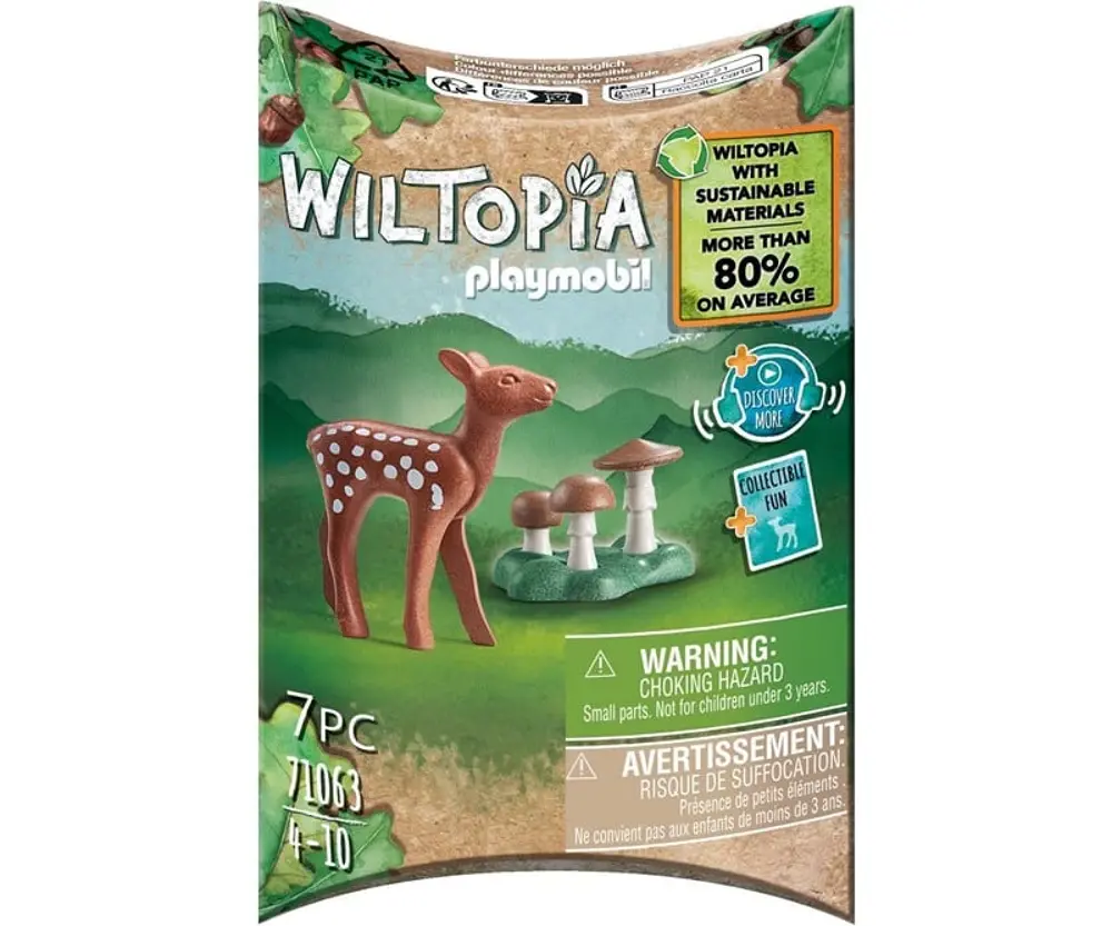 PLAYMOBIL 71063 Wildtopia - Reh Kitz