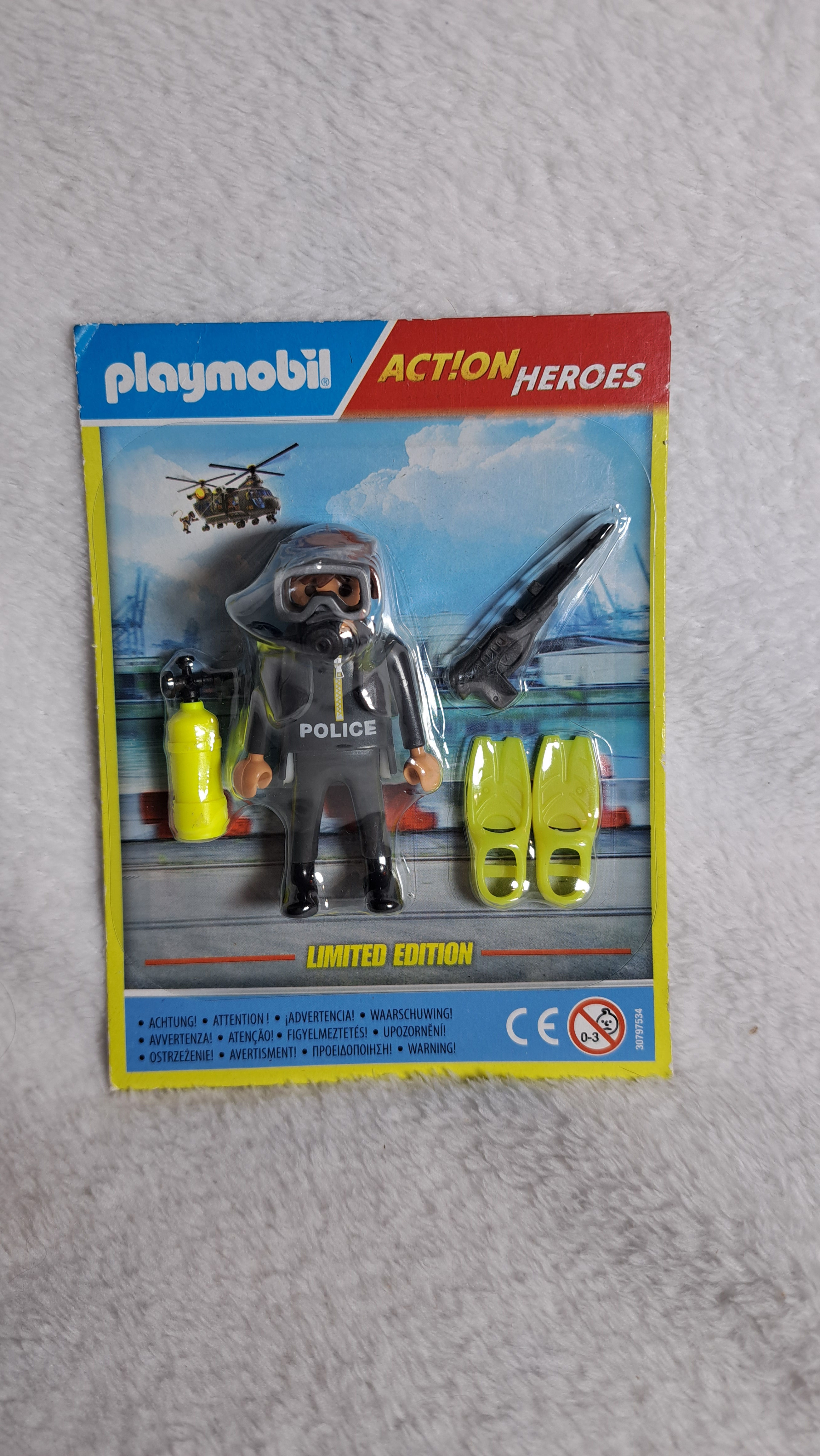 PLAYMOBIL  - Taucher Action Heroes Limited Edition