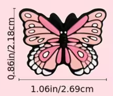 Miniaturbild: Silikonperle - Schmetterling