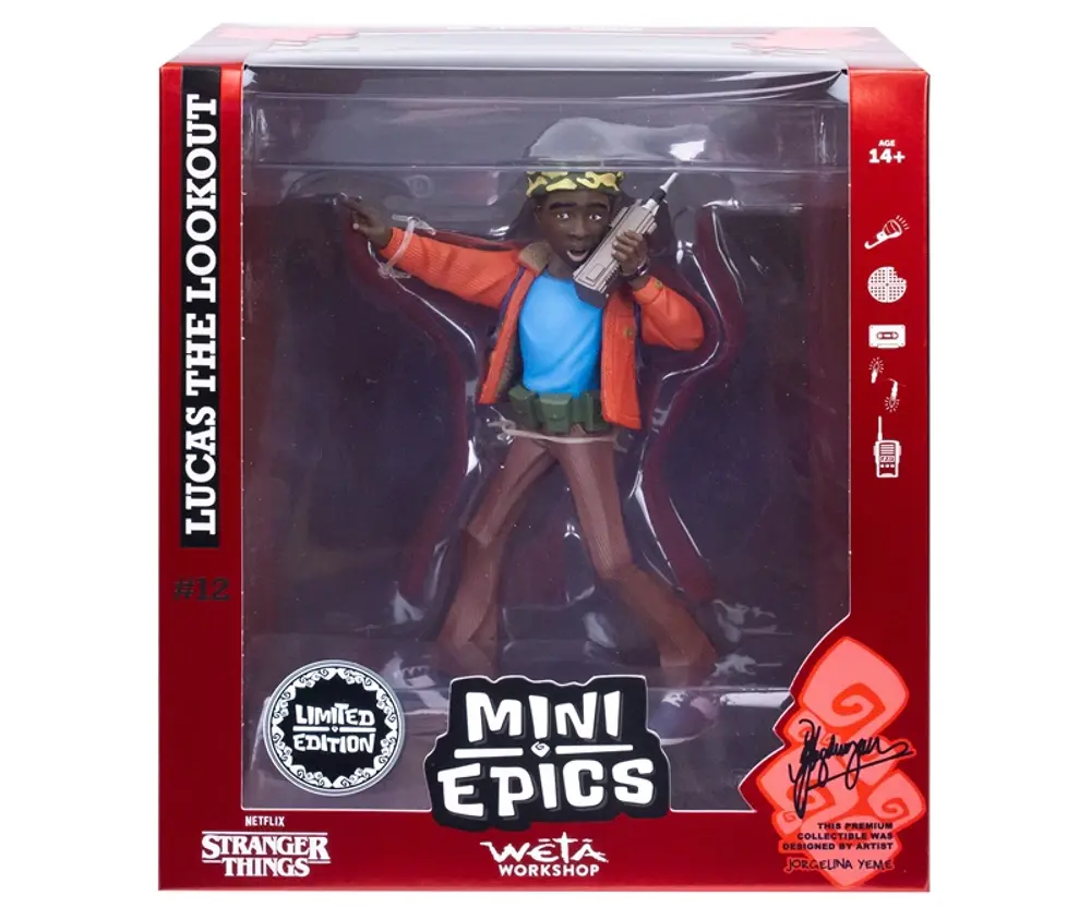 Stranger Things Lucas Sinclair 16cm Sammelfigur #2
