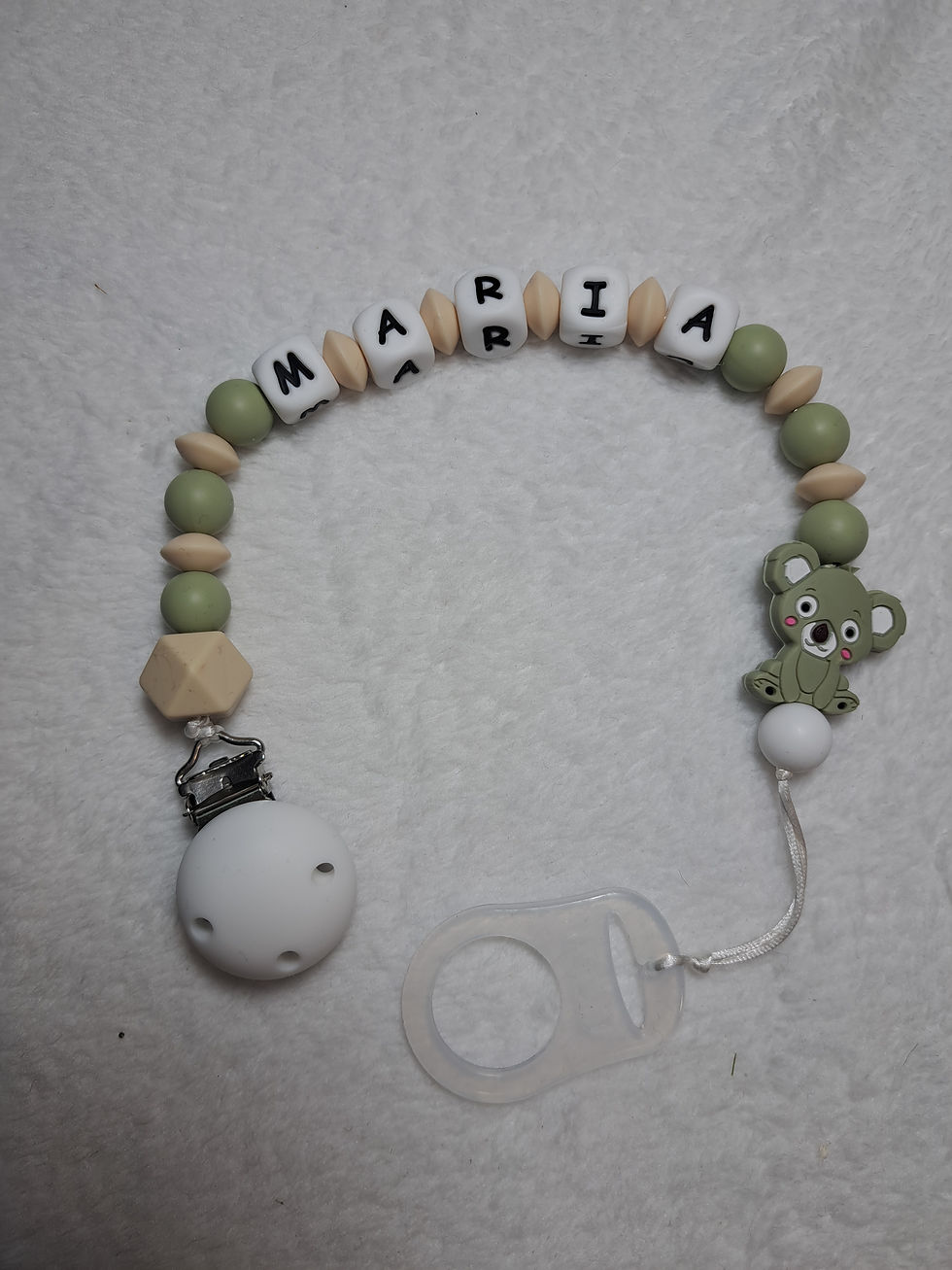 personalisierbare Schnullerkette