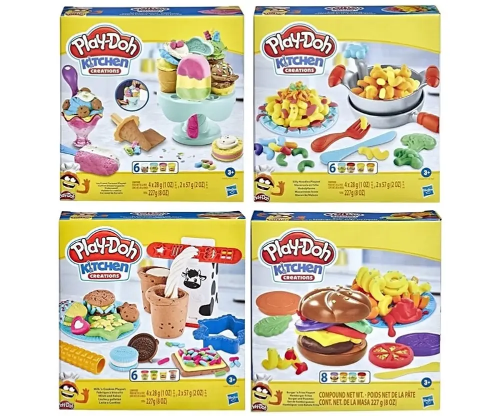 Play-Doh Kitchen Creations - Silly Snacks