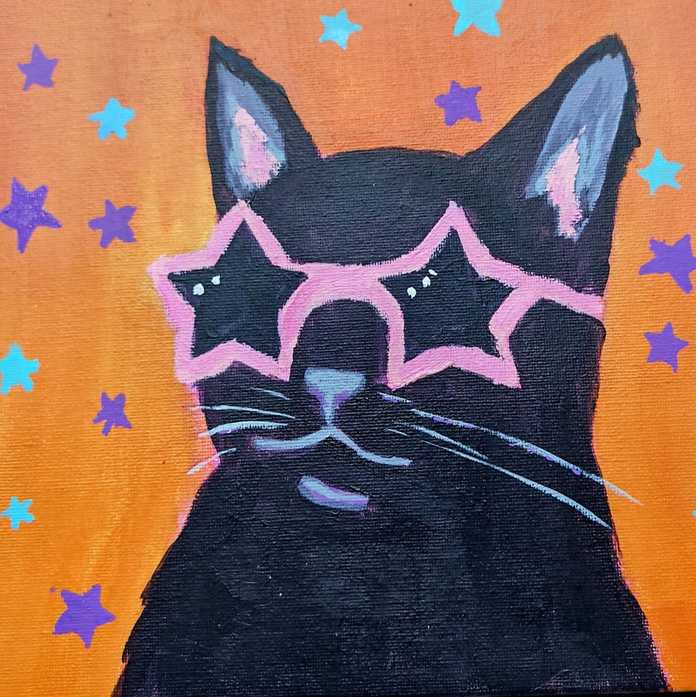 Paint and Sip Halloween Special: Black Cat