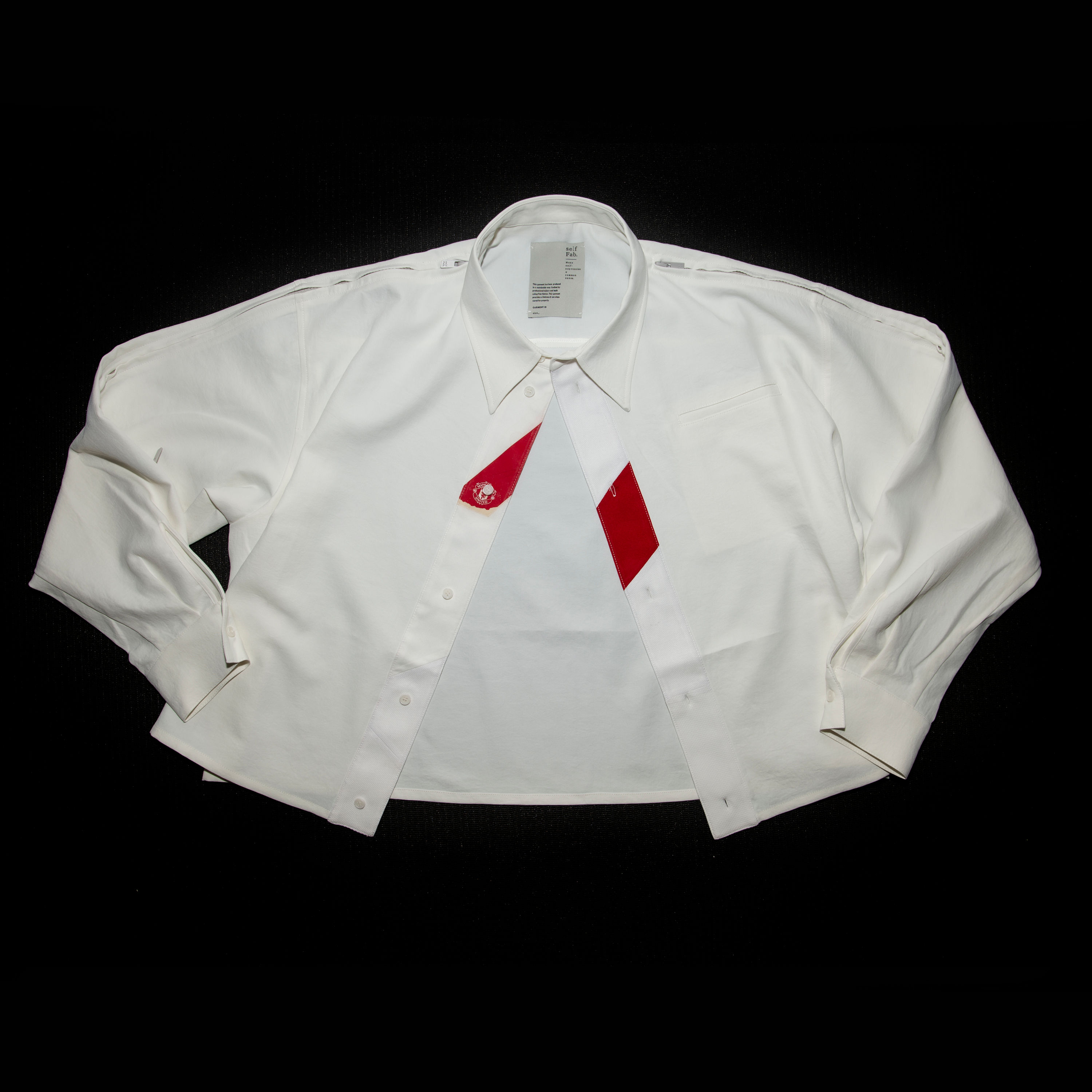 REMAKE JERSEY SHIRT-size L