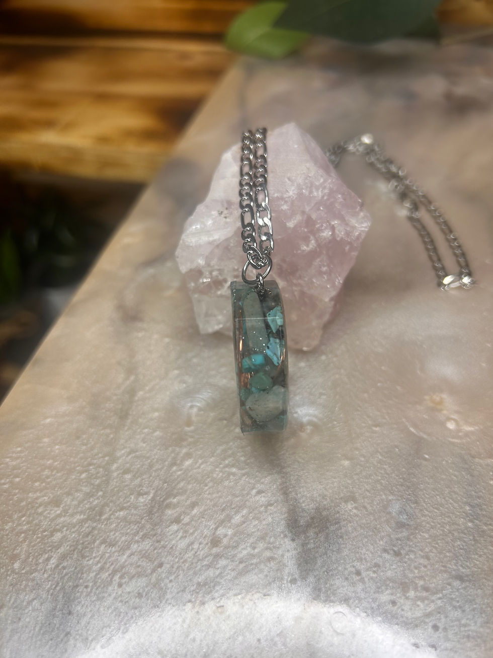 Miniature : Chaîne avec Orgonite Protection de Sirène 🧜‍♀️ 