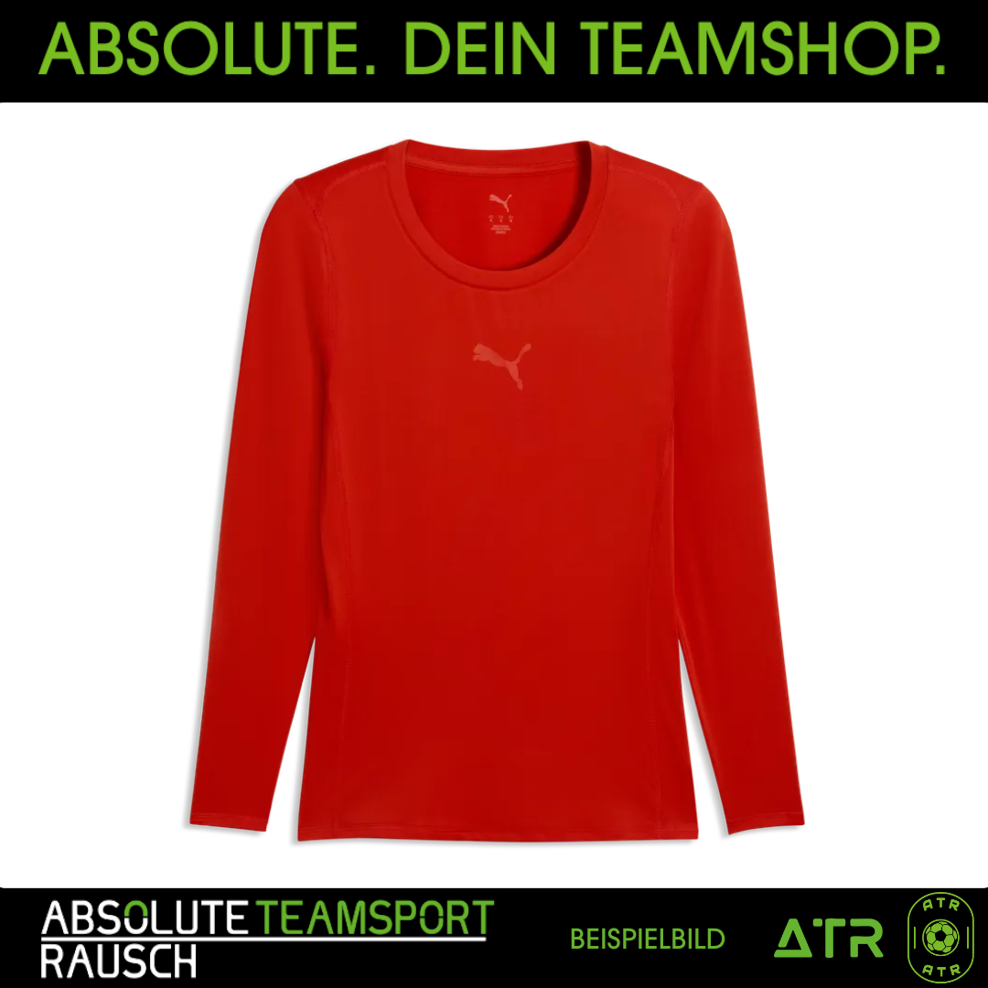 TSVTL teamLIGA26 Baselayer Tee LS 660452|660451 - 001 red