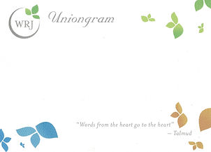 WRJ Uniongram