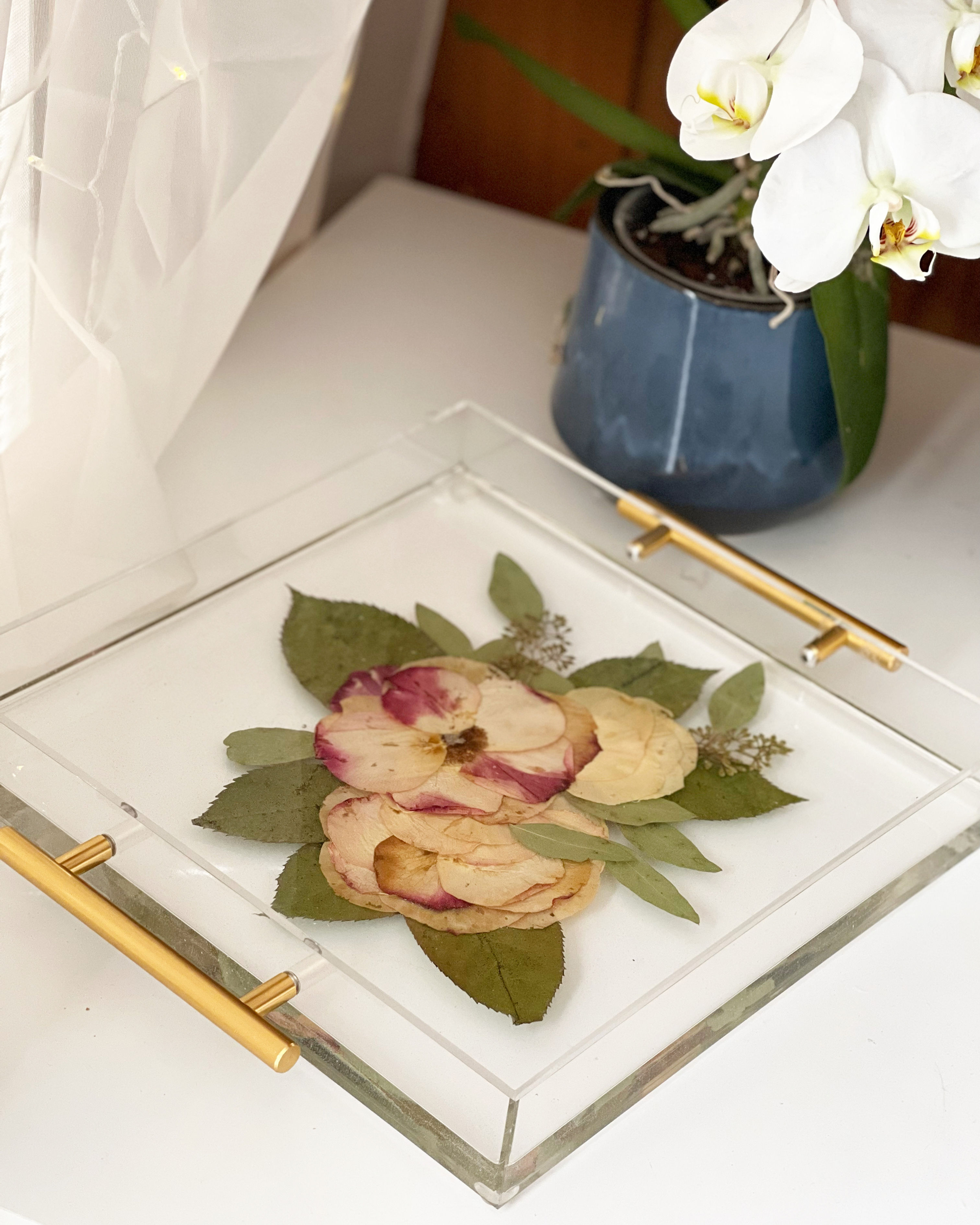 CUSTOM Flat Press Resin Tray