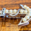 Thumbnail: Vintage Crown Trifari Silver Tone & Pearl Anchor Brooch Pin 2” t x 1.50”w  Perfe
