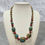 Thumbnail: Tibetan 12” Ceramic Bead Bohemian Necklace  Absolutely stunning and a wonderful 
