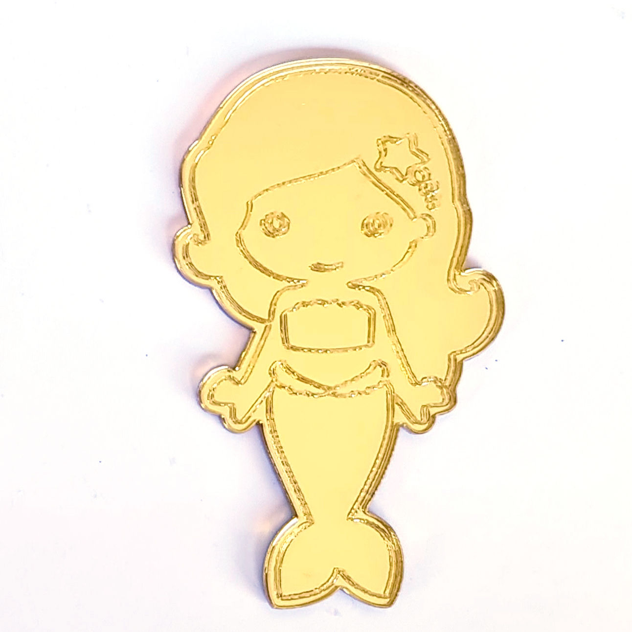 Acrílico Sereia | Fundo do Mar