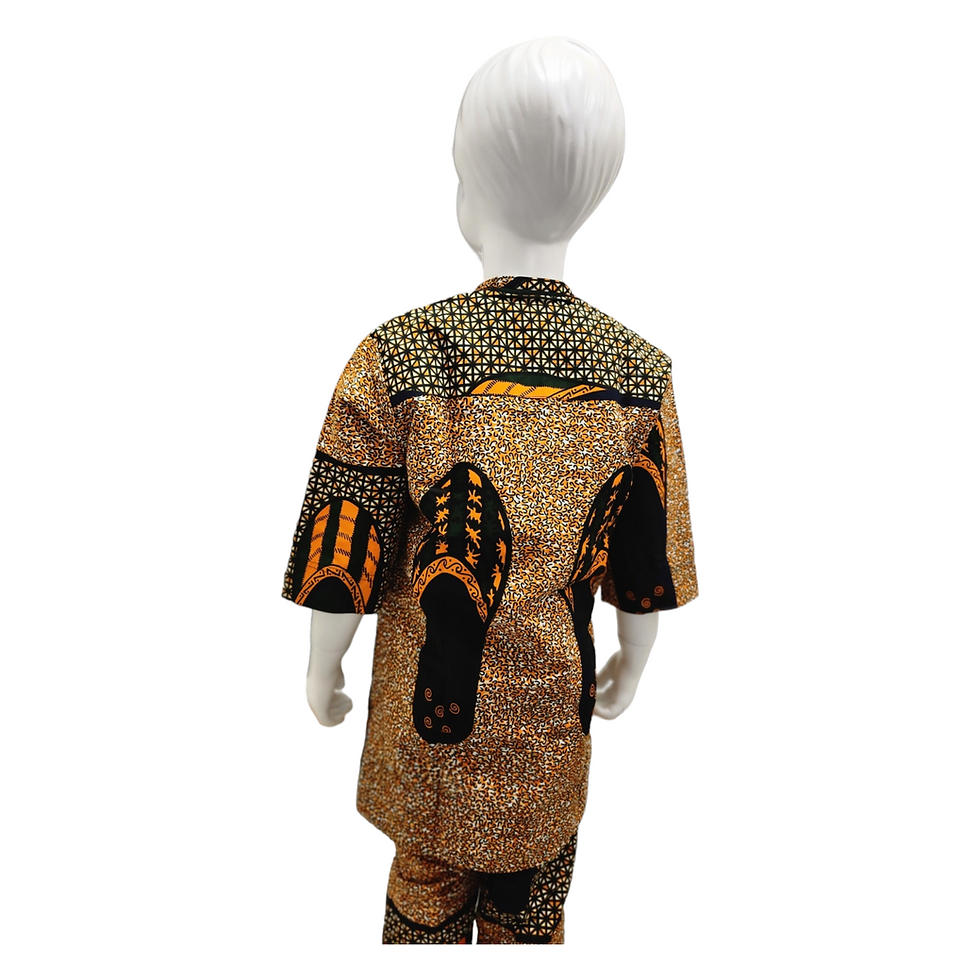 Thumbnail: Brown shortsleeve set