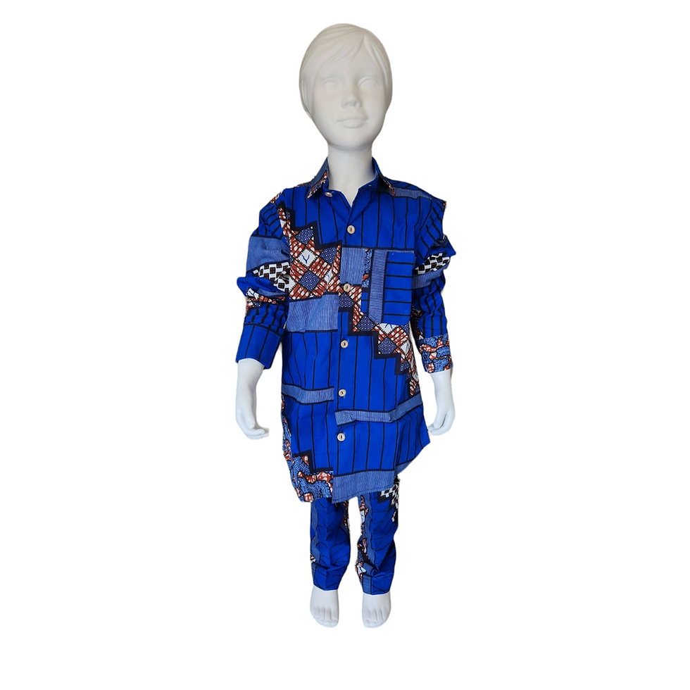 Thumbnail: Royal Blue longsleve set