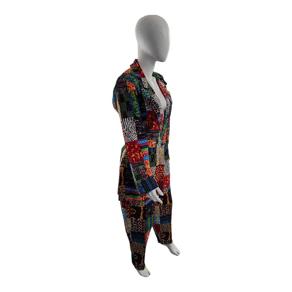 Thumbnail:  Block multicoloured blazer