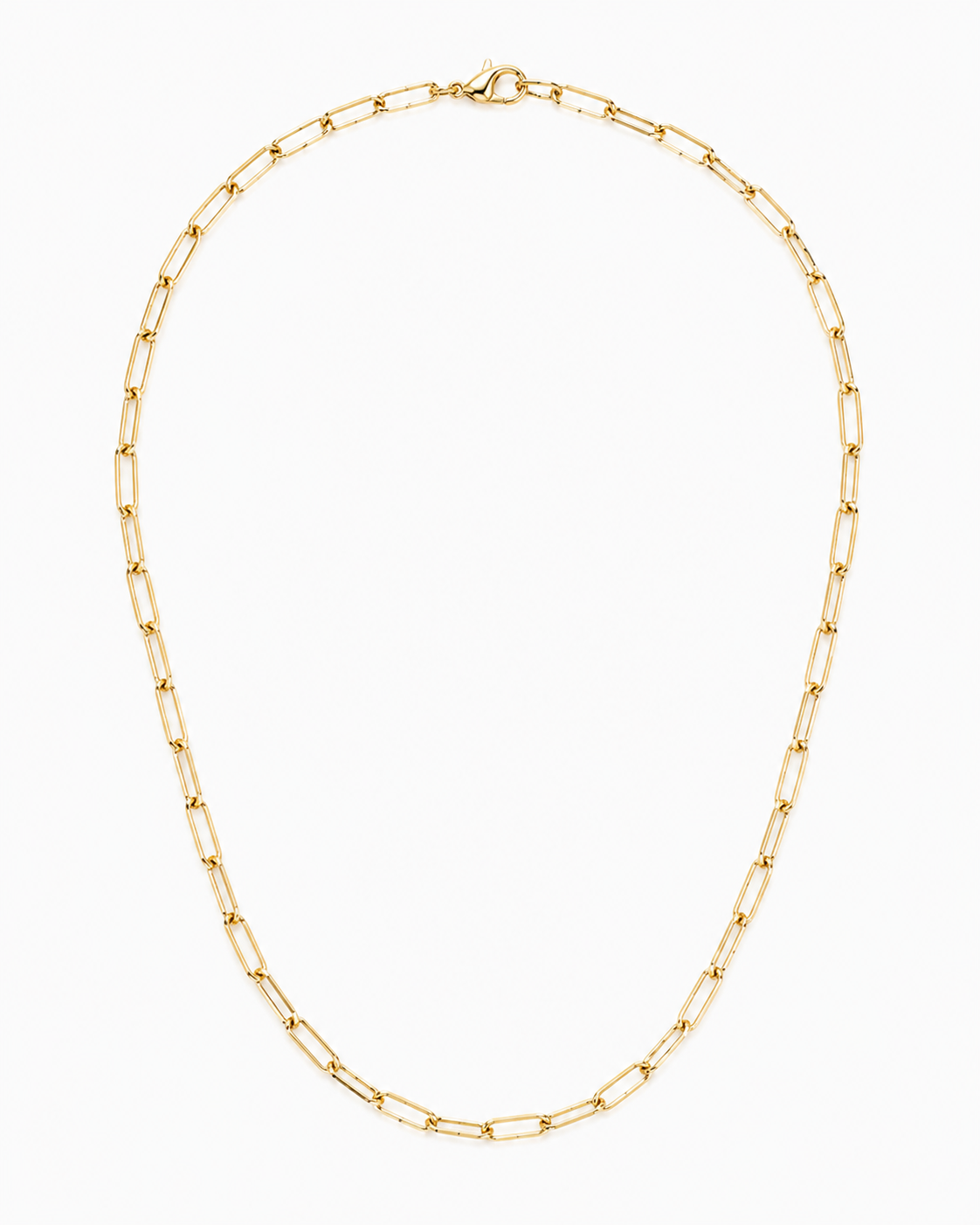 paperclip necklace base