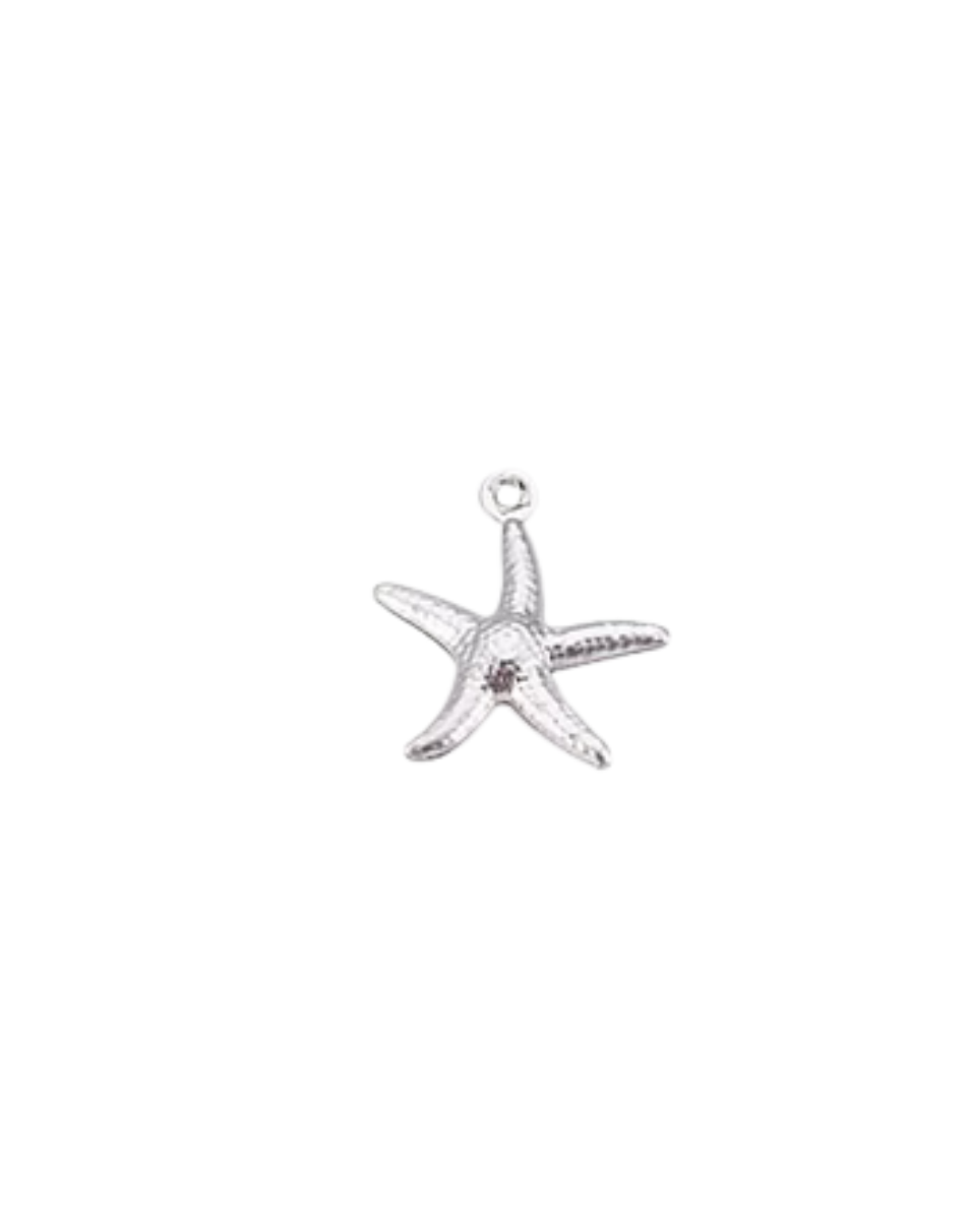silver starfish charm
