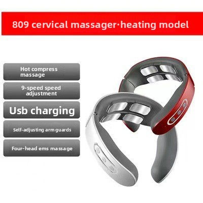 Miniaturbild: Portable Cervical Massager with Heat and Electrotherapy