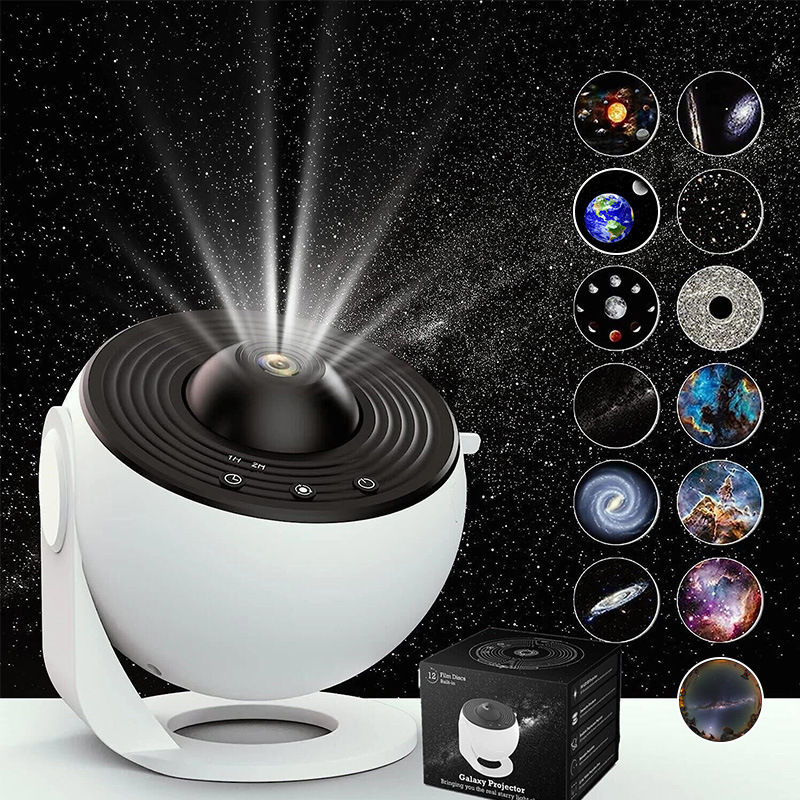 Miniaturbild: Galaxy Star Projector Lamp with HD Film