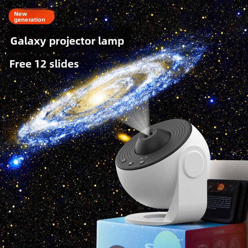 Miniaturbild: Galaxy Star Projector Lamp with HD Film