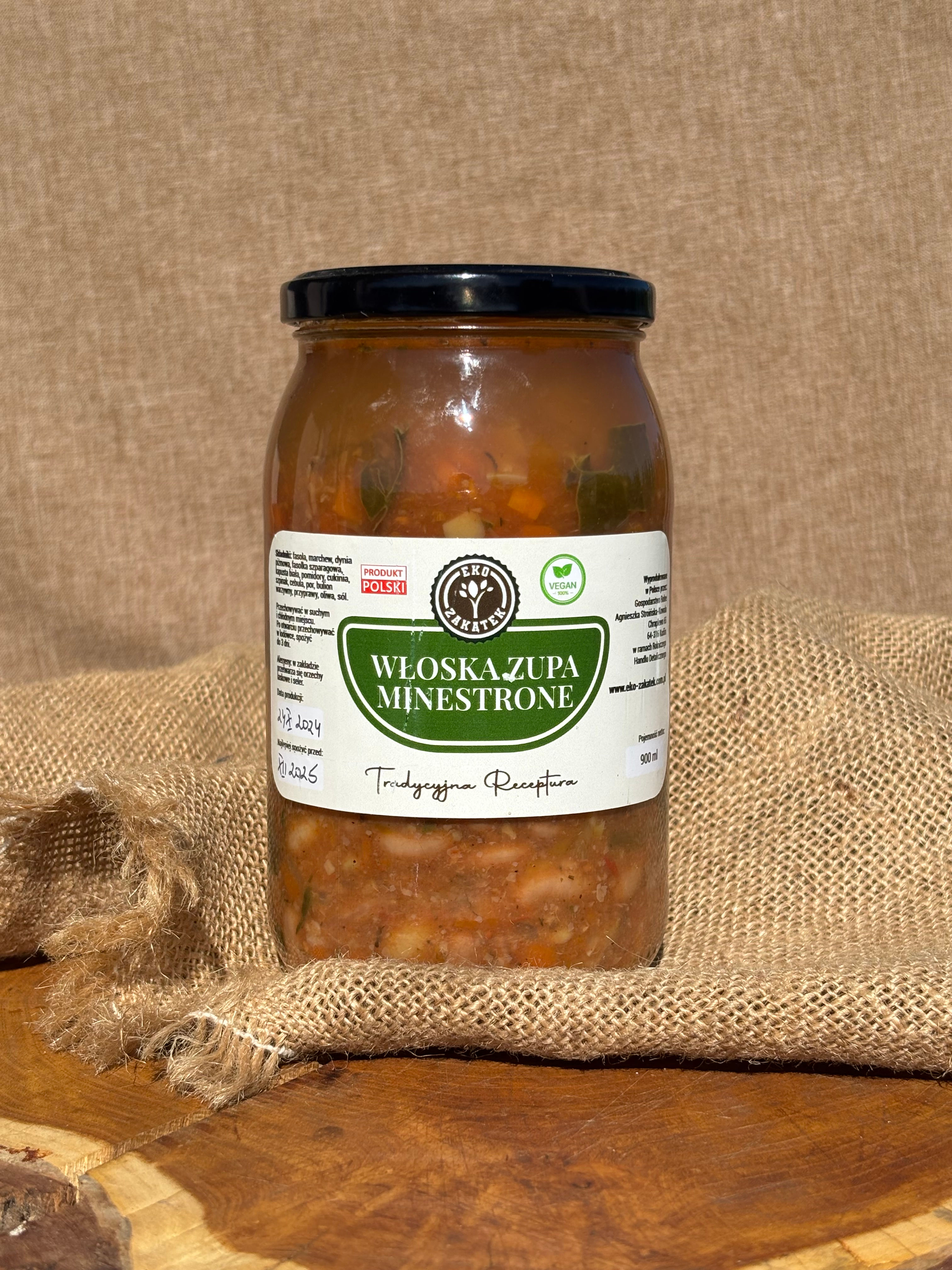 Włoska zupa minestrone