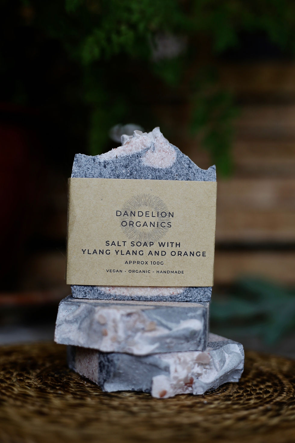 Organic Salt Soap with Ylang Ylang and Orange