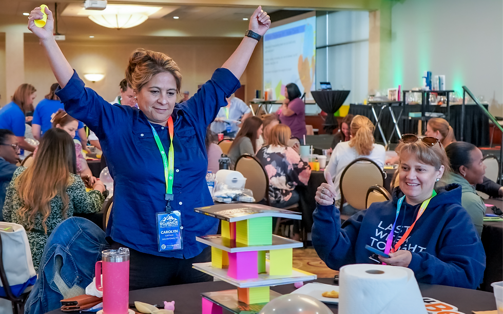When we plant the seeds of thoughtfully selected interactive read alouds with engaged STEAM exploration, we create a learning ecosystem where all can thrive (including the grown ups).