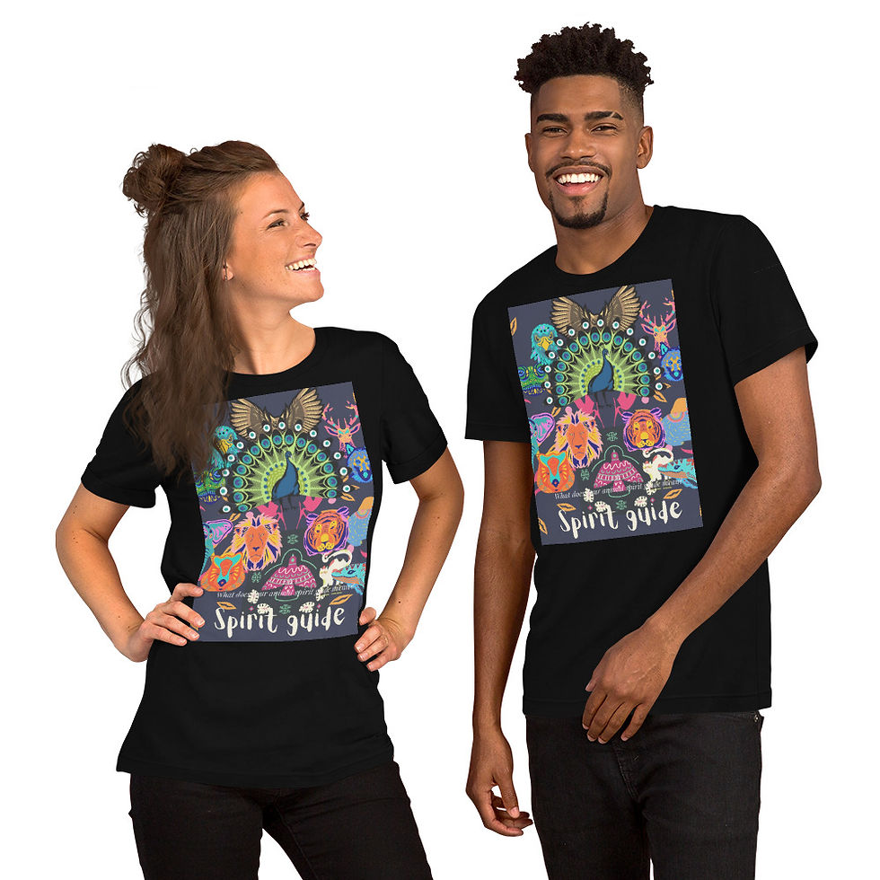 Thumbnail: Spirit guide -Short-Sleeve Unisex T-Shirt