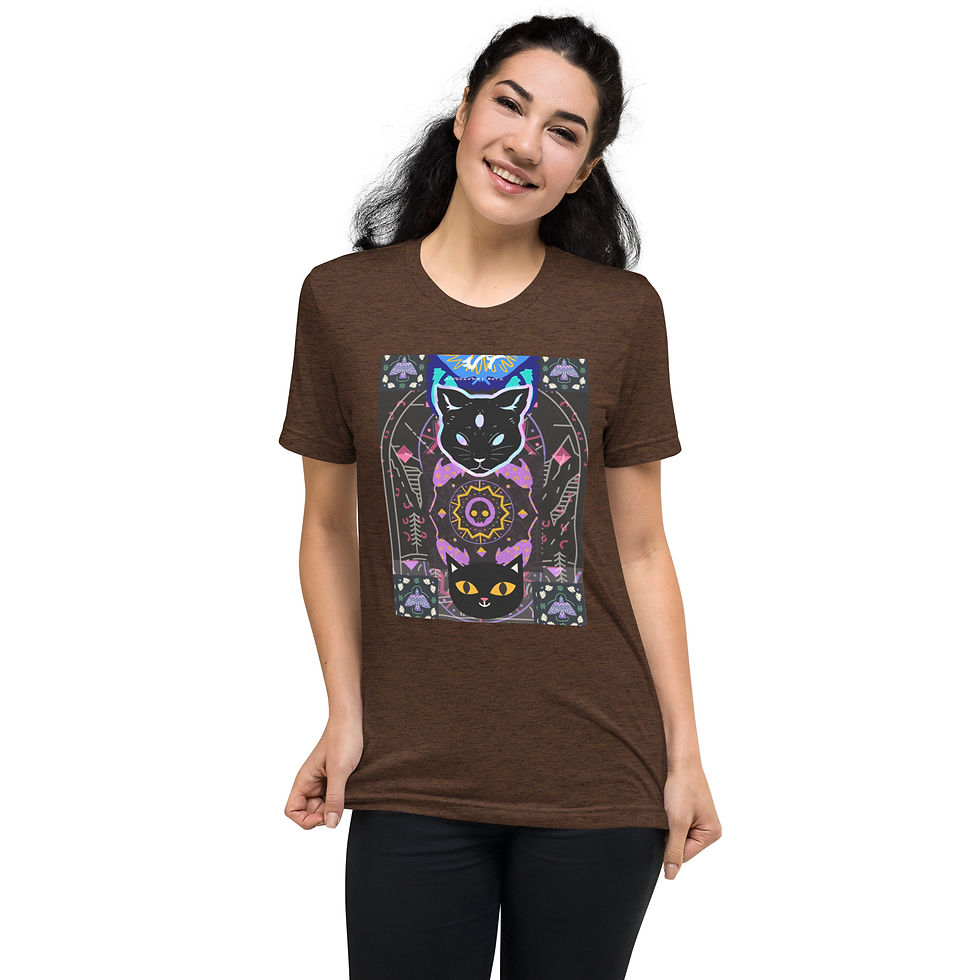 Thumbnail: The Cat totem -Short sleeve t-shirt