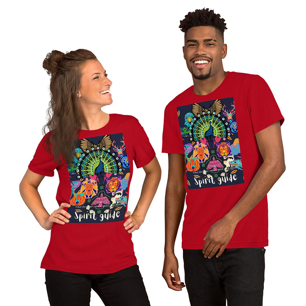 Thumbnail: Spirit guide -Short-Sleeve Unisex T-Shirt